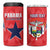 Custom Panama Football 4 in 1 Can Cooler Tumbler 2025 Vamos Los Canaleros