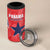 Custom Panama Football 4 in 1 Can Cooler Tumbler 2025 Vamos Los Canaleros