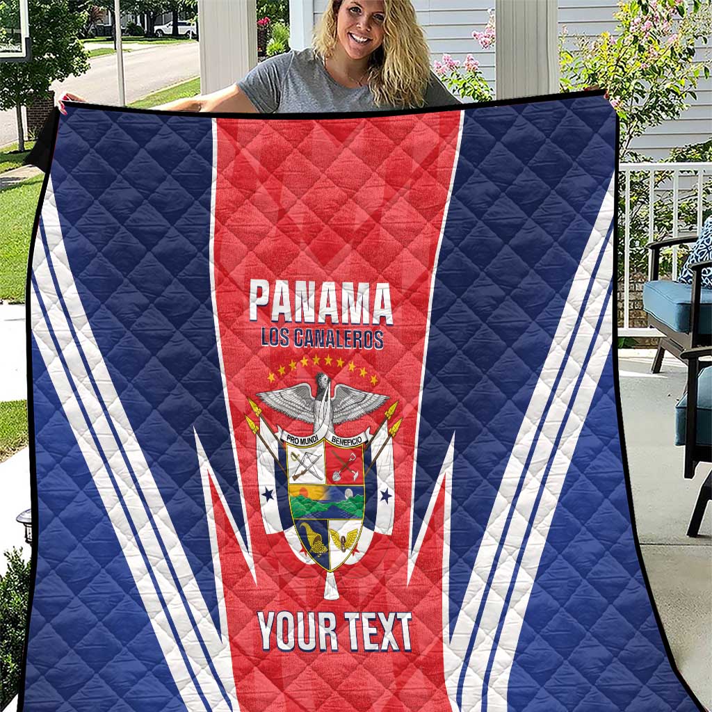 Custom Panama Football Quilt 2025 Vamos Los Canaleros