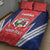 Custom Panama Football Quilt Bed Set 2025 Vamos Los Canaleros