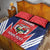 Custom Panama Football Quilt Bed Set 2025 Vamos Los Canaleros