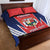 Custom Panama Football Quilt Bed Set 2025 Vamos Los Canaleros