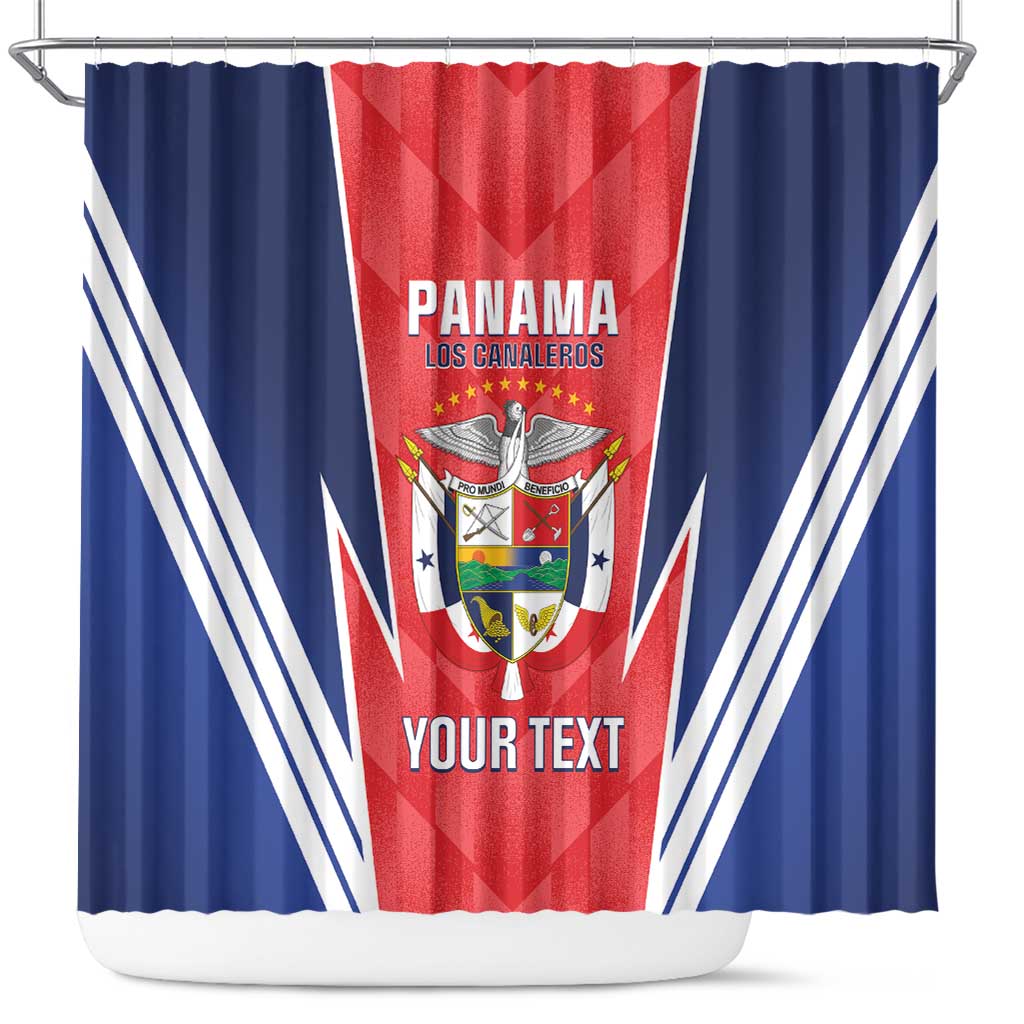 Custom Panama Football Shower Curtain 2025 Vamos Los Canaleros