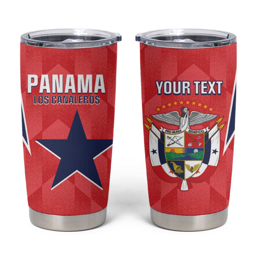 Custom Panama Football Tumbler Cup 2025 Vamos Los Canaleros