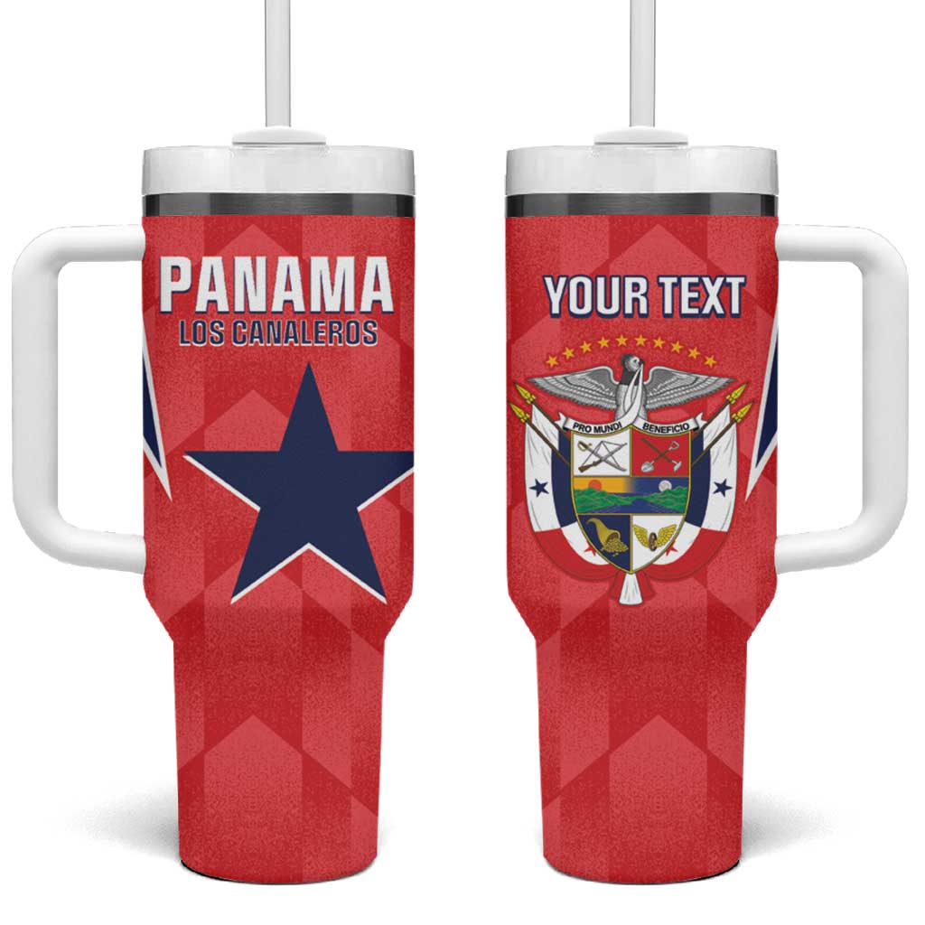 Custom Panama Football Tumbler With Handle 2025 Vamos Los Canaleros