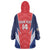 Custom Panama Football Wearable Blanket Hoodie 2025 Vamos Los Canaleros