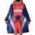 Custom Panama Football Wearable Blanket Hoodie 2025 Vamos Los Canaleros