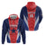 Custom Panama Football Zip Hoodie 2025 Vamos Los Canaleros