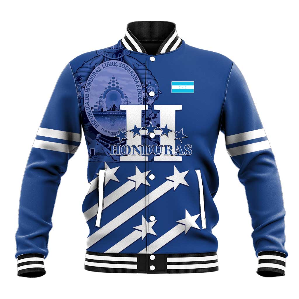 Custom Honduras Football Baseball Jacket 2025 Vamos Los Catrachos