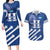 Custom Honduras Football Couples Matching Long Sleeve Bodycon Dress and Hawaiian Shirt 2025 Vamos Los Catrachos