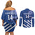 Custom Honduras Football Couples Matching Off Shoulder Short Dress and Long Sleeve Button Shirt 2025 Vamos Los Catrachos