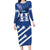 Custom Honduras Football Family Matching Long Sleeve Bodycon Dress and Hawaiian Shirt 2025 Vamos Los Catrachos