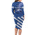 Custom Honduras Football Family Matching Long Sleeve Bodycon Dress and Hawaiian Shirt 2025 Vamos Los Catrachos