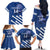 Custom Honduras Football Family Matching Off The Shoulder Long Sleeve Dress and Hawaiian Shirt 2025 Vamos Los Catrachos