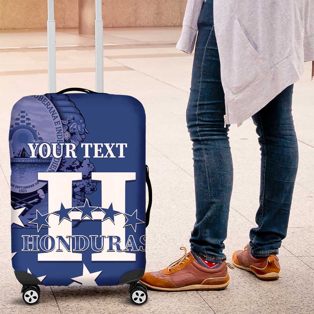 Custom Honduras Football Luggage Cover 2025 Vamos Los Catrachos