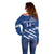 Custom Honduras Football Off Shoulder Sweater 2025 Vamos Los Catrachos