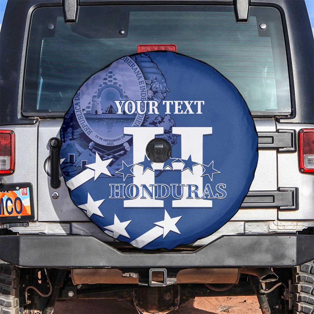 Custom Honduras Football Spare Tire Cover 2025 Vamos Los Catrachos