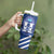 Custom Honduras Football Tumbler With Handle 2025 Vamos Los Catrachos