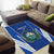 Custom El Salvador Football Area Rug 2025 Vamos La Selecta