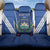 Custom El Salvador Football Back Car Seat Cover 2025 Vamos La Selecta