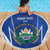 Custom El Salvador Football Beach Blanket 2025 Vamos La Selecta