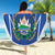 Custom El Salvador Football Beach Blanket 2025 Vamos La Selecta