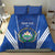 Custom El Salvador Football Bedding Set 2025 Vamos La Selecta