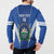 Custom El Salvador Football Button Sweatshirt 2025 Vamos La Selecta