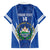 Custom El Salvador Football Family Matching Puletasi and Hawaiian Shirt 2025 Vamos La Selecta