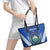 Custom El Salvador Football Leather Tote Bag 2025 Vamos La Selecta