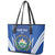 Custom El Salvador Football Leather Tote Bag 2025 Vamos La Selecta