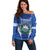 Custom El Salvador Football Off Shoulder Sweater 2025 Vamos La Selecta