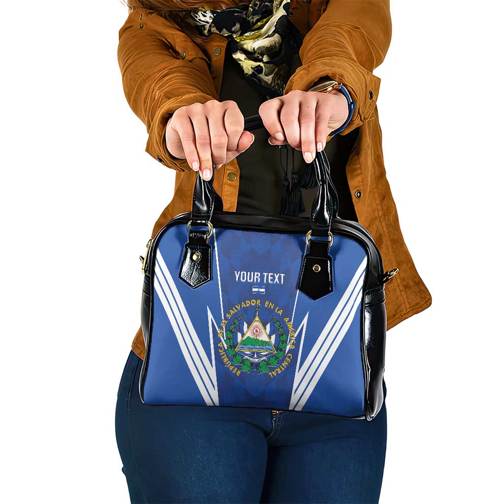 Custom El Salvador Football Shoulder Handbag 2025 Vamos La Selecta