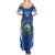 Custom El Salvador Football Summer Maxi Dress 2025 Vamos La Selecta