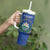 Custom El Salvador Football Tumbler With Handle 2025 Vamos La Selecta