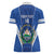 Custom El Salvador Football Women Polo Shirt 2025 Vamos La Selecta