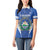 Custom El Salvador Football Women Polo Shirt 2025 Vamos La Selecta