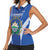 Custom El Salvador Football Women Sleeveless Polo Shirt 2025 Vamos La Selecta