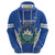 Custom El Salvador Football Zip Hoodie 2025 Vamos La Selecta