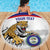 Custom Belize Football Beach Blanket 2025 Go Jaguars