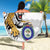 Custom Belize Football Beach Blanket 2025 Go Jaguars