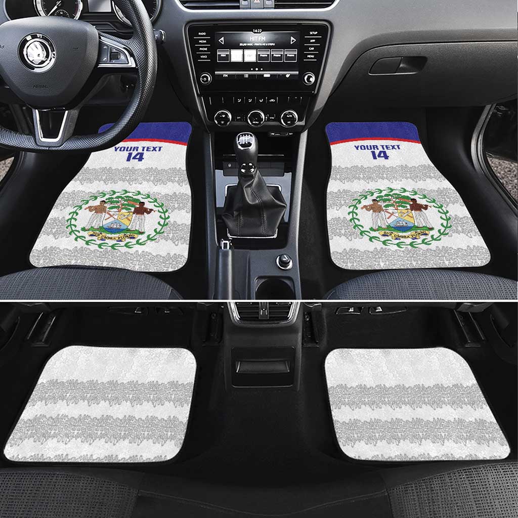 Custom Belize Football Car Mats 2025 Go Jaguars