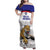 Custom Belize Football Family Matching Off Shoulder Maxi Dress and Hawaiian Shirt 2025 Go Jaguars