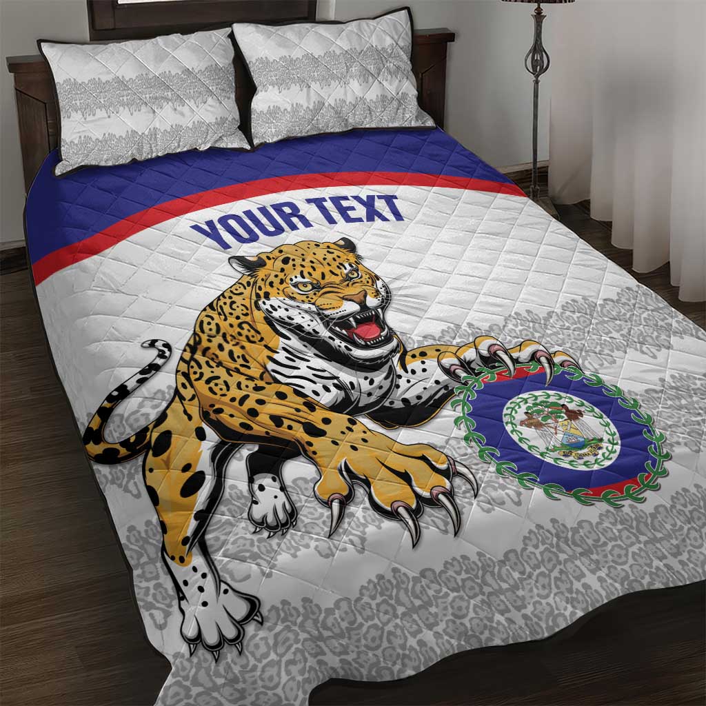 Custom Belize Football Quilt Bed Set 2025 Go Jaguars