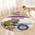 Custom Belize Football Round Carpet 2025 Go Jaguars