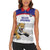 Custom Belize Football Women Sleeveless Polo Shirt 2025 Go Jaguars