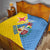 Custom Aruba Football Quilt 2025 Coat Of Arms Style