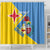 Custom Aruba Football Shower Curtain 2025 Coat Of Arms Style