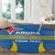 Custom Aruba Football Round Carpet 2025 Go Champions Flag Color