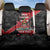 Custom Trinidad and Tobago Football Back Car Seat Cover 2025 Go Soca Warriors